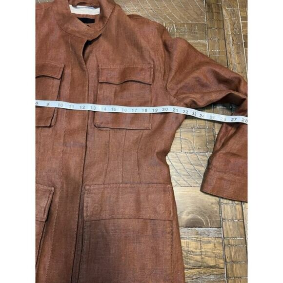 Banana Republic Women’s Arielle Linen Blend Jacket Size Large EUC - Picture 14 of 14